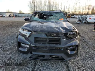 2022 Ford Explorer ST with VIN 1FM5K8GC2NGA45014, listed as a Copart auction lot 79695074 with 0 mi miles and Salvage Title. Bid and sale history available at carsss.com. Image 5.