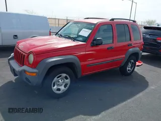 2004 Jeep Liberty Sport with VIN 1J4GK48K84W205147, listed as a IAAI auction lot 41928572 with 159,546 mi miles and . Bid and sale history available at DreamBid. Image 2.