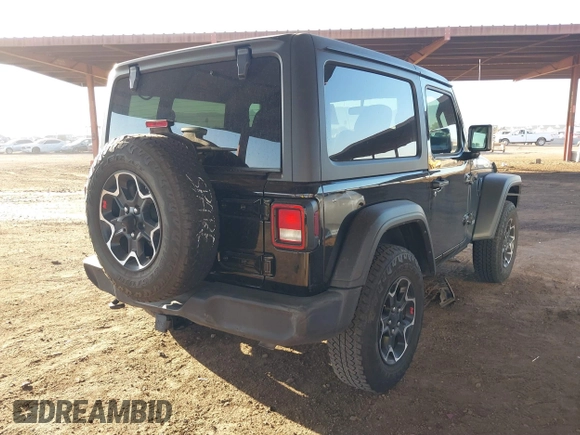 2021 Jeep Wrangler Sport S with VIN 1C4GJXAN5MW725966, listed as a IAAI auction lot 41144645 with 38,286 mi miles and . Bid and sale history available at DreamBid. Image 6.