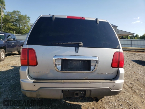 2003 Lincoln Navigator Luxury with VIN 5LMFU28R63LJ03321, listed as a Copart auction lot 59796874 with 0 mi miles and Salvage Title. Bid and sale history available at carsss.com. Image 6.