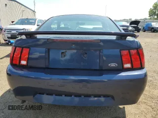2002 Ford Mustang Standard with VIN 1FAFP40442F202944, listed as a Copart auction lot 62178415 with 124,619 mi miles and Salvage title. Bid and sale history available at DreamBid. Image 6.