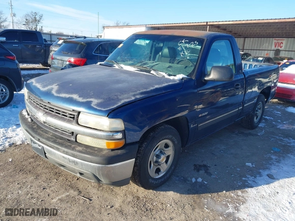 2002 Chevrolet Silverado 1500 with VIN 1GCEC14W72Z101617, listed as a IAAI auction lot 41618287 with 62,958 mi miles. Bid and sale history available at carsss.com. Image 17.