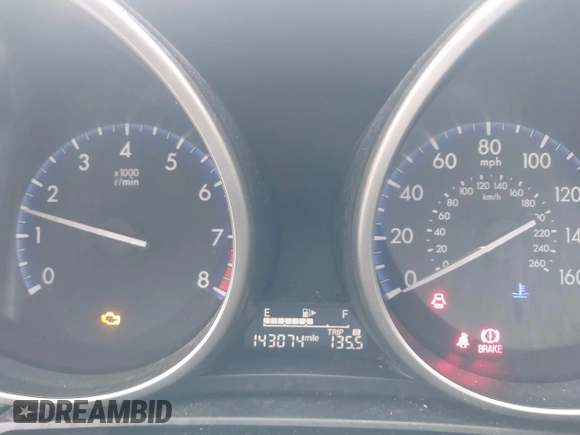 2013 Mazda 3 i Sport with VIN JM1BL1UPXD1808000, listed as a IAAI auction lot 41987260 with 143,074 mi miles and . Bid and sale history available at carsss.com. Image 7.