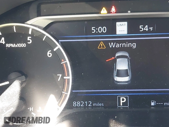 2019 Nissan Altima 2.5 Platinum with VIN 1N4BL4FV9KC100888, listed as a IAAI auction lot 41742079 with 88,212 mi miles. Bid and sale history available at carsss.com. Image 15.