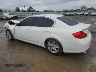 2012 Infiniti G37 Sedan Journey with VIN JN1CV6AP2CM933850, listed as a Copart auction lot 51607495 with 123,891 mi miles and Salvage Title. Bid and sale history available at carsss.com. Image 2.