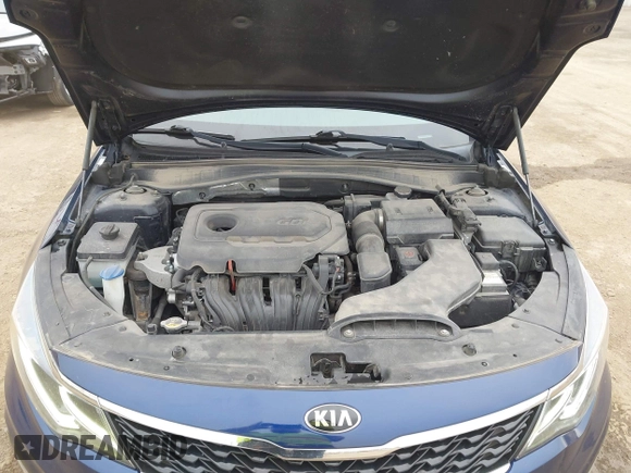 2019 Kia Optima LX with VIN 5XXGT4L38KG304763, listed as a IAAI auction lot 41977858 with 143,569 mi miles. Bid and sale history available at carsss.com. Image 10.