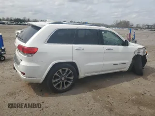 2018 Jeep Grand Cherokee Overland with VIN 1C4RJFCG5JC437508, listed as a Copart auction lot 51814795 with 104,598 mi miles and Salvage title. Bid and sale history available at DreamBid. Image 3.