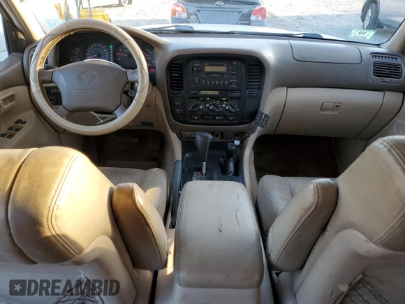 1999 Toyota Land Cruiser with VIN JT3HT05J5X0043565, listed as a Copart auction lot 41619535 with 201,472 mi miles and Clean Title. Bid and sale history available at carsss.com. Image 8.
