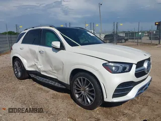 2023 Mercedes-Benz GLE 350 z VIN 4JGFB4KB1PA871323, wystawiony jako IAAI lot #42140407 z przebiegiem 47 001 mil mil oraz . Historia ofert i sprzedaży dostępna na DreamBid. Obrazek 1.