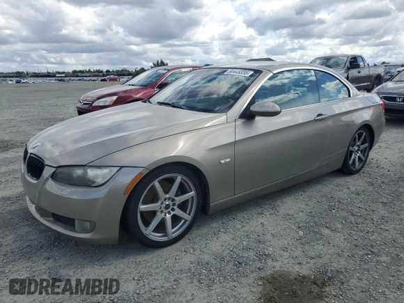 2008 BMW 3 Series 328i with VIN WBAWR335X8P150450, listed as a Copart auction lot 50449335 with 202,133 mi miles and Salvage title. Bid and sale history available at DreamBid. Image 1.