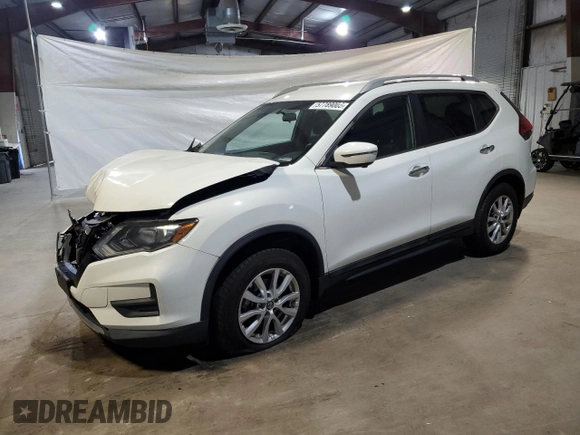 2017 Nissan Rogue SV with VIN 5N1AT2MV3HC886902, listed as a Copart auction lot 57789005 with 130,445 mi miles and Salvage title. Bid and sale history available at DreamBid. Image 1.