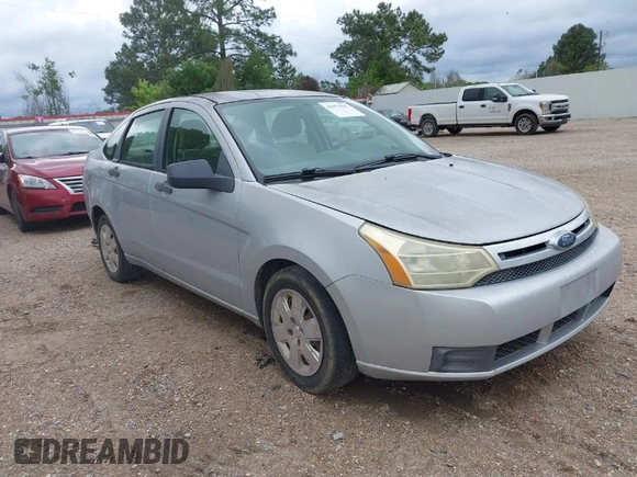 2008 Ford Focus S with VIN 1FAHP34N68W296159, listed as a IAAI auction lot 41913547 with 158,955 mi miles. Bid and sale history available at carsss.com. Image 1.