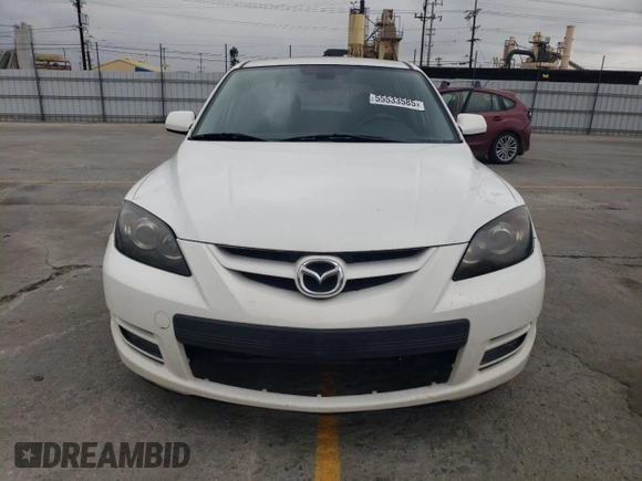 2008 Mazda 3 Mazdaspeed3 GT z VIN JM1BK34M181148830, wystawiony jako Copart lot #55533585 z przebiegiem 287 169 mil mil oraz Czysty tytuł • Clean title. Historia ofert i sprzedaży dostępna na DreamBid. Obrazek 5.