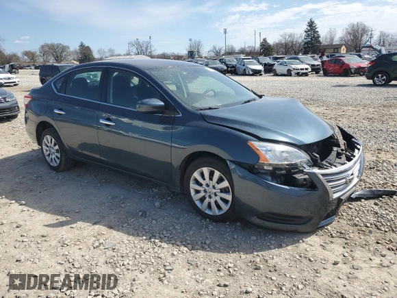 2014 Nissan Sentra SV with VIN 3N1AB7AP7EY220027, listed as a Copart auction lot 50780745 with 67,358 mi miles and Salvage title. Bid and sale history available at DreamBid. Image 4.