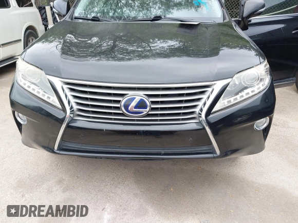 2013 Lexus RX 450h with VIN JTJBC1BA0D2443302, listed as a IAAI auction lot 42602133 with 278,477 mi miles and . Bid and sale history available at DreamBid. Image 6.