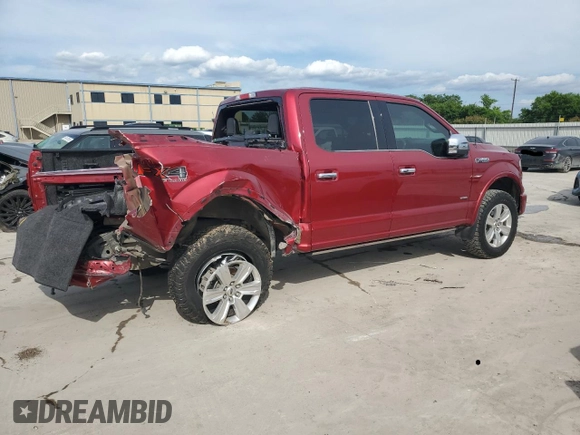 2017 Ford F-150 XL with VIN 1FTEW1EG6HFB89083, listed as a Copart auction lot 56287735 with Not provided miles and Salvage title. Bid and sale history available at DreamBid. Image 3.