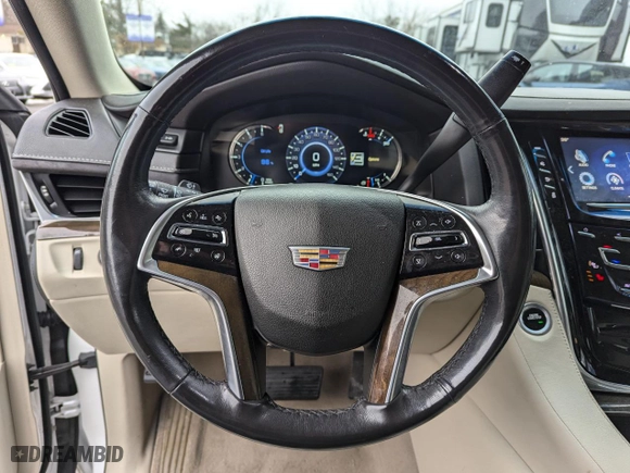 2018 Cadillac Escalade Luxury with VIN 1GYS4BKJ7JR336380, listed as a Copart auction lot 44818265 with 65,483 mi miles and Clean Title. Bid and sale history available at carsss.com. Image 8.