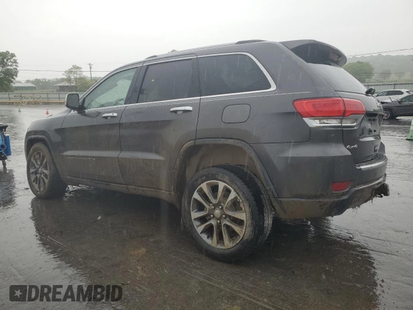2018 Jeep Grand Cherokee Limited with VIN 1C4RJFBG6JC378311, listed as a Copart auction lot 53824985 with 96,596 mi miles and Salvage Title. Bid and sale history available at DreamBid. Image 2.