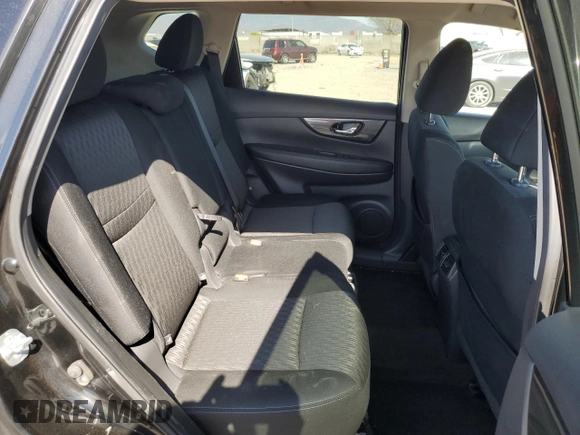 2017 Nissan Rogue SV with VIN KNMAT2MT5HP512481, listed as a Copart auction lot 52442485 with 93,264 mi miles and Salvage Title. Bid and sale history available at carsss.com. Image 11.