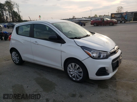 2017 Chevrolet Spark LS with VIN KL8CB6SA5HC767541, listed as a Copart auction lot 50128615 with 69,373 mi miles and Salvage Title. Bid and sale history available at carsss.com. Image 4.