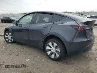 2024 Tesla Model Y с VIN 7SAYGDED1RF092027, выставлен на аукционе Copart как лот 51655485 с пробегом 22 010 миль миль и Списание • Salvage title. История ставок и продаж доступна на DreamBid. Изображение 2.