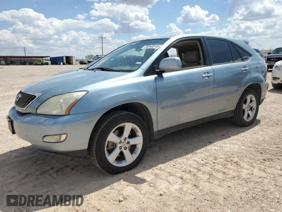 2008 Lexus RX 350 with VIN 2T2GK31U08C055489, listed as a Copart auction lot 55940315 with 239,013 mi miles and Salvage Title. Bid and sale history available at DreamBid. Image 1.