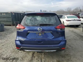 2020 Nissan Rogue S with VIN JN8AT2MT5LW042648, listed as a Copart auction lot 47723675 with 104,036 mi miles and Salvage Title. Bid and sale history available at carsss.com. Image 6.