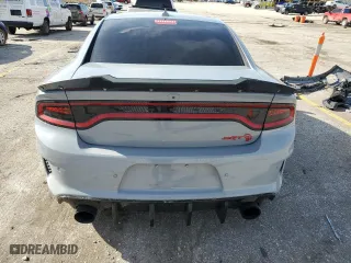 2021 Dodge Charger SRT Hellcat Redeye Widebody with VIN 2C3CDXL91MH630216, listed as a Copart auction lot 43798575 with 24,707 mi miles and Salvage Title. Bid and sale history available at carsss.com. Image 6.