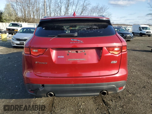 2017 Jaguar F-Pace 35t Premium with VIN SADCJ2BV1HA090591, listed as a Copart auction lot 51320405 with 133,312 mi miles and Clean Title. Bid and sale history available at DreamBid. Image 6.
