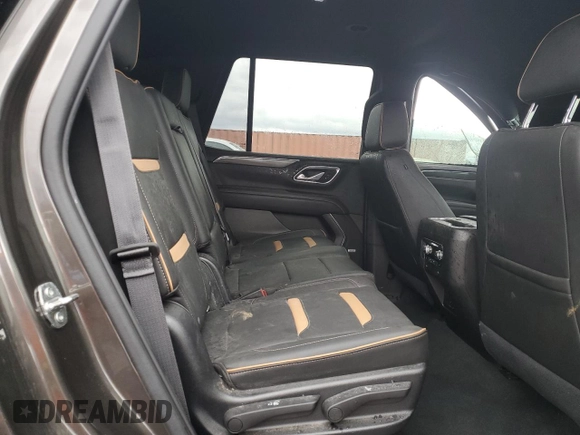 2021 GMC Yukon AT4 with VIN 1GKS2CKD8MR299277, listed as a Copart auction lot 47027565 with 54,806 mi miles and Salvage Title. Bid and sale history available at carsss.com. Image 11.