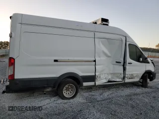 2020 Ford Transit Cargo with VIN 1FTBF4XG3LKB70573, listed as a Copart auction lot 77039474 with 131,873 mi miles and Salvage Title. Bid and sale history available at DreamBid. Image 3.