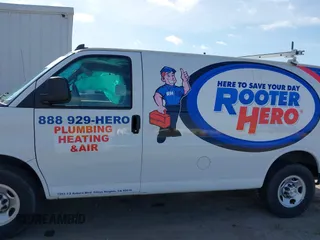2021 Chevrolet Express Cargo with VIN 1GCWGAFP3M1204940, listed as a IAAI auction lot 42030364 with 81,163 mi miles and . Bid and sale history available at DreamBid. Image 14.