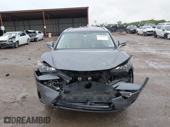 2016 Lexus NX 200t with VIN JTJYARBZXG2039142, listed as a IAAI auction lot 41968135 with 112,186 mi miles. Bid and sale history available at carsss.com. Image 12.
