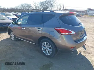 2011 Nissan Murano LE with VIN JN8AZ1MU0BW069384, listed as a IAAI auction lot 41758592 with 149,486 mi miles and . Bid and sale history available at carsss.com. Image 3.