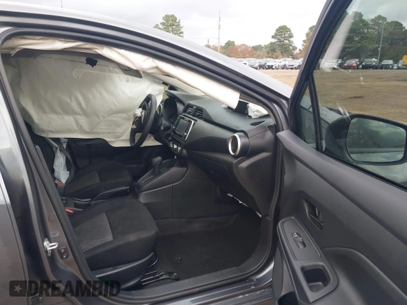 2024 Nissan Versa S with VIN 3N1CN8DVXRL844178, listed as a IAAI auction lot 41063968 with 19,526 mi miles. Bid and sale history available at carsss.com. Image 5.