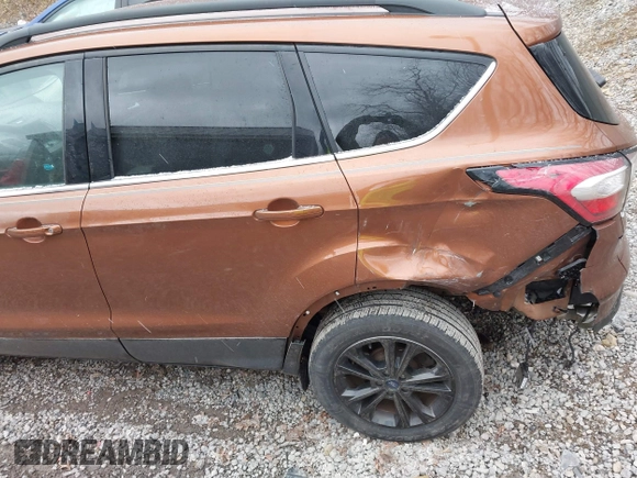 2017 Ford Escape SE with VIN 1FMCU9G96HUC12475, listed as a IAAI auction lot 41741342 with 102,823 mi miles. Bid and sale history available at carsss.com. Image 6.