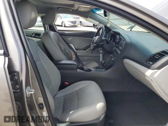 2013 Kia Optima EX with VIN 5XXGN4A79DG222138, listed as a Copart auction lot 56686335 with 85,801 mi miles and Salvage title. Bid and sale history available at DreamBid. Image 7.