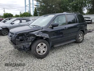 2005 Honda Pilot EX-L с VIN 2HKYF18545H540694, выставлен на аукционе Copart как лот 62016235 с пробегом 197 443 миль миль и Списание • Salvage title. История ставок и продаж доступна на DreamBid. Изображение 1.