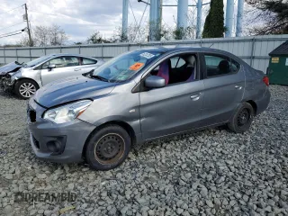 2017 Mitsubishi Mirage ES z VIN ML32F3FJXHHF13803, wystawiony jako Copart lot #52247305 z przebiegiem 70 396 mil mil oraz Szkody całkowita. Historia ofert i sprzedaży dostępna na DreamBid. Obrazek 1.