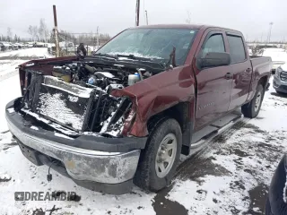 2014 Chevrolet Silverado 1500 Work Truck with VIN 3GCUKPEH1EG294742, listed as a Copart auction lot 75556434 with 201,890 mi miles and Salvage Title. Bid and sale history available at DreamBid. Image 1.