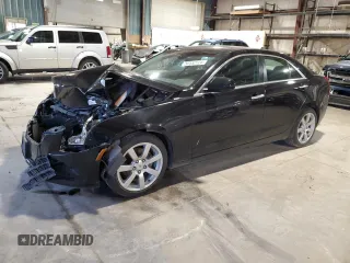 2014 Cadillac ATS Standard RWD z VIN 1G6AA5RA2E0116305, wystawiony jako Copart lot #59152724 z przebiegiem 107 092 mil mil oraz Szkody całkowita. Historia ofert i sprzedaży dostępna na DreamBid. Obrazek 1.