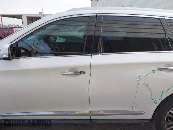 2018 Infiniti QX60 with VIN 5N1DL0MM8JC524403, listed as a IAAI auction lot 41792813 with 116,760 mi miles and . Bid and sale history available at DreamBid. Image 14.