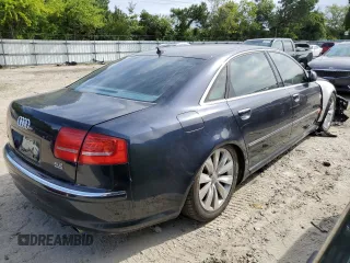 2009 Audi A8 L 4.2L with VIN WAUMV94E69N001082, listed as a Copart auction lot 70003814 with 88,490 mi miles and Clean Title. Bid and sale history available at carsss.com. Image 3.