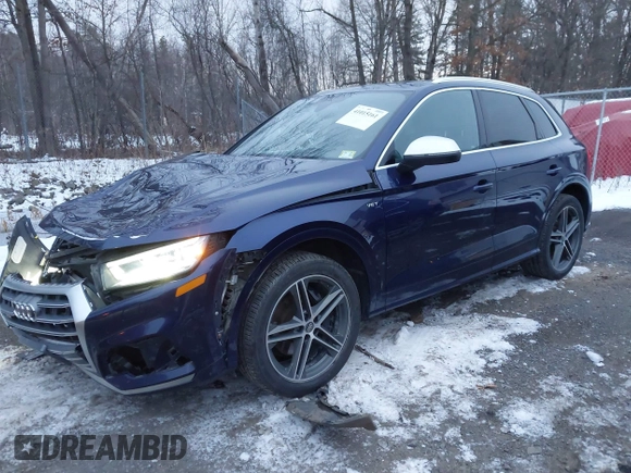 2018 Audi SQ5 Premium Plus with VIN WA1A4AFY2J2085029, listed as a IAAI auction lot 41015161 with 84,590 mi miles and . Bid and sale history available at DreamBid. Image 17.