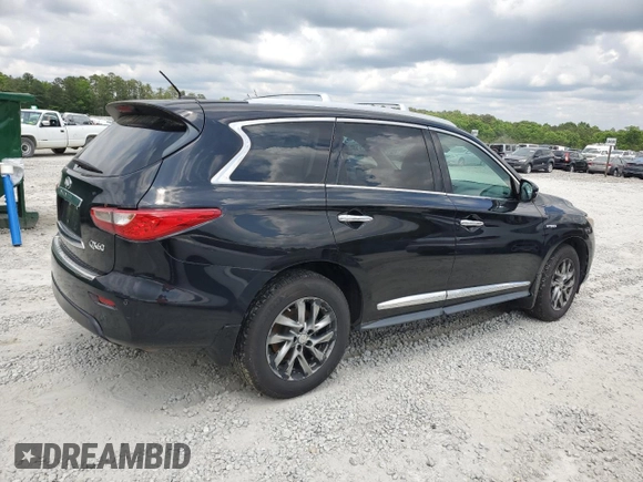 2014 Infiniti QX60 Hybrid with VIN 5N1CL0MN5EC517791, listed as a Copart auction lot 55144255 with 182,504 mi miles and Clean Title. Bid and sale history available at DreamBid. Image 3.