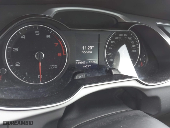 2016 Audi A4 Premium with VIN WAUBFAFL2GN000641, listed as a IAAI auction lot 41502841 with 149,667 mi miles. Bid and sale history available at carsss.com. Image 7.