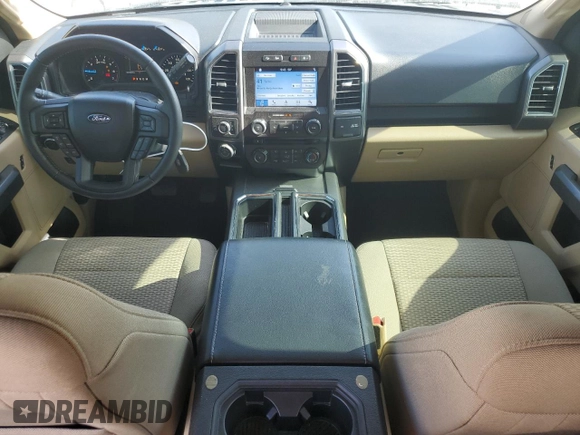 2017 Ford F-150 XL with VIN 1FTEW1EG3HFB06449, listed as a Copart auction lot 53503655 with 62,539 mi miles and Salvage Title. Bid and sale history available at carsss.com. Image 8.