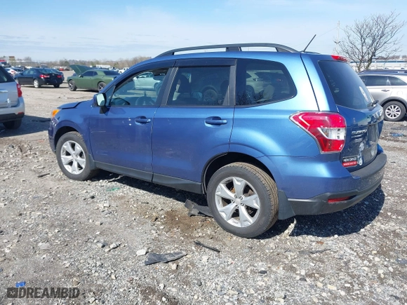 2015 Subaru Forester 2.5i Premium with VIN JF2SJAFC6FH817093, listed as a IAAI auction lot 41933100 with 79,690 mi miles. Bid and sale history available at carsss.com. Image 3.