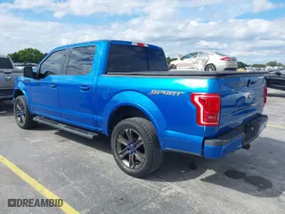 2015 Ford F-150 XL with VIN 1FTEW1CG2FKE28717, listed as a IAAI auction lot 41433414 with 104,752 mi miles. Bid and sale history available at carsss.com. Image 3.
