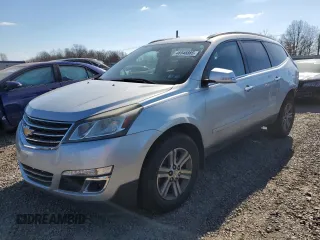 2015 Chevrolet Traverse LT z VIN 1GNKVGKD9FJ355259, wystawiony jako Copart lot #46548885 z przebiegiem 144 344 mil mil oraz Szkoda całkowita • Salvage title. Historia ofert i sprzedaży dostępna na DreamBid. Obrazek 1.